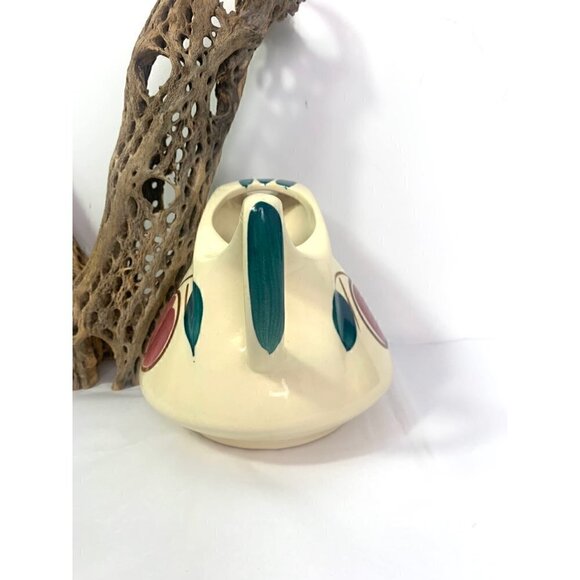 Vintage Purinton Dutch Jug Pitcher Hand Painted Fruit - Picture 5 of 10